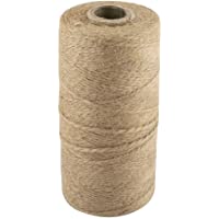 Los mejores  - D.RECT 110727 Cuerda de Yute | 2mm- 250m | Natural Yute Twine | para Fotos- Regalos- Manualidades- Cuerda de jardinería…